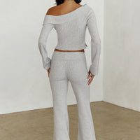 Try Me Knit Pants Grey