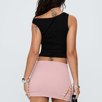 Dupont Mini Skirt Blush Pink