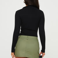Jameson Mini Skirt Green