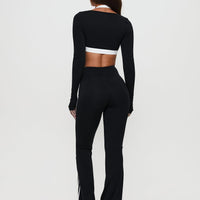 Fast Track Active Flare Pants Black