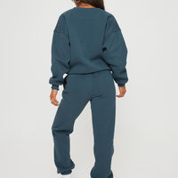 Princess Polly Track Pant Navy / White