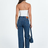 Boundless Denim Jeans Dark Wash