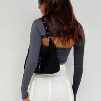 Myrtle Cargo Mini Skirt White