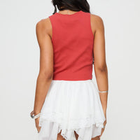 Velenia Mini Skirt White