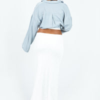 Berkshire Low Rise Maxi Skirt White