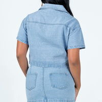 The Justin Mini Skirt Denim