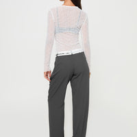 Tennent Low Waist Pants Slate