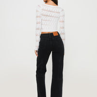 Adims Jeans Washed Black