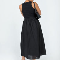 Leonie Maxi Skirt Black