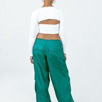 Motel Chute Trousers Teal