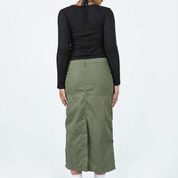 Motel Widya Skirt Dark Olive