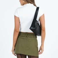 Stanton Mini Skirt Olive Green
