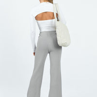 Allen Ribbed Pants Grey