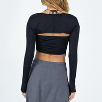 Selby Mini Skirt Grey Petite