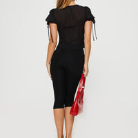 Cayte Capris Black