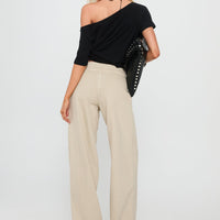 Boxie Mid Rise Wide Leg Jeans Washed Green