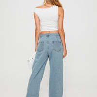 She's All That Jeans Washed Blue