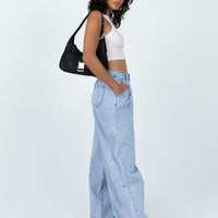 Bakali Wide Leg Jeans Light Wash
