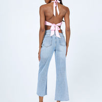 Olbia Wide Leg Denim Jeans