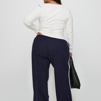 Circuit Track Pants Navy Curve
