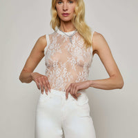 Brax Floral Lace Tank