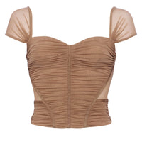Asuka Mesh Corset Top