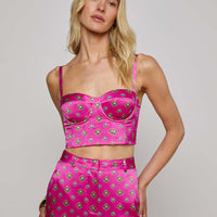 Sonya Silk Bustier