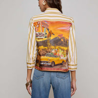 Fawn Desert Print Shirt