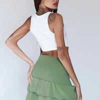 Lillie Mini Skirt Green