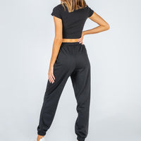 Nero Sweat Pants Black