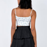 Greta Mini Skirt Black