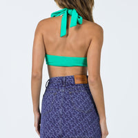 Love Denim Mini Skirt