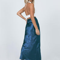 Hailey Midi Skirt Blue