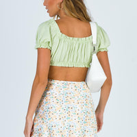 Fine Lines Mini Skirt