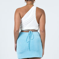 Maisie Mini Skirt Blue