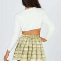 Lona Mini Skirt Green Multi
