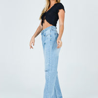 Fairmount Straight Leg Jean Light Wash Denim