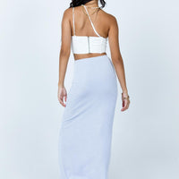 Harriette Maxi Skirt Light Blue