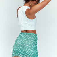 Sandra Mini Skirt Green