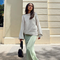 Harriette Maxi Skirt Sage