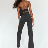 Billie D Ring Pants Black