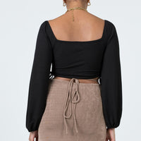 Maisie Mini Skirt Brown