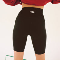 Harvard University Bike Shorts Black