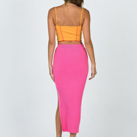 Tanna Midi Skirt Pink