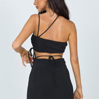 Maisie Mini Skirt Black