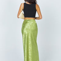 Hailey Midi Skirt Green
