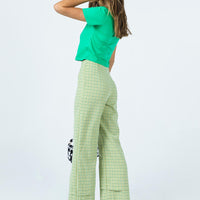 Euros Pants Lime Green