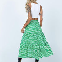 Hale Midi Skirt Green