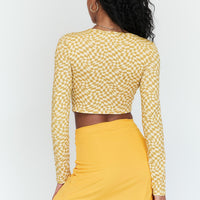 Baxter Mini Skirt Orange