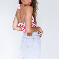 Sophia Mini Skirt Denim